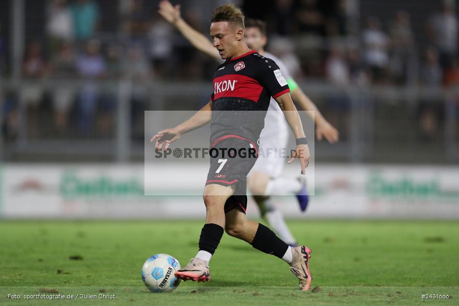 Stadion am Schönbusch, Aschaffenburg, 30.08.2024, sport, action, BFV, Fussball, 7. Spieltag, Regionalliga Bayern, FWK, SVA, FC Würzburger Kickers, SV Viktoria Aschaffenburg - Bild-ID: 2431666