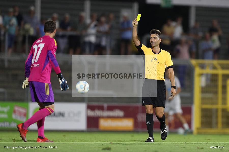 Stadion am Schönbusch, Aschaffenburg, 30.08.2024, sport, action, BFV, Fussball, 7. Spieltag, Regionalliga Bayern, FWK, SVA, FC Würzburger Kickers, SV Viktoria Aschaffenburg - Bild-ID: 2431669