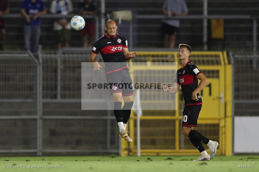 Stadion am Schönbusch, Aschaffenburg, 30.08.2024, sport, action, BFV, Fussball, 7. Spieltag, Regionalliga Bayern, FWK, SVA, FC Würzburger Kickers, SV Viktoria Aschaffenburg - Bild-ID: 2431672