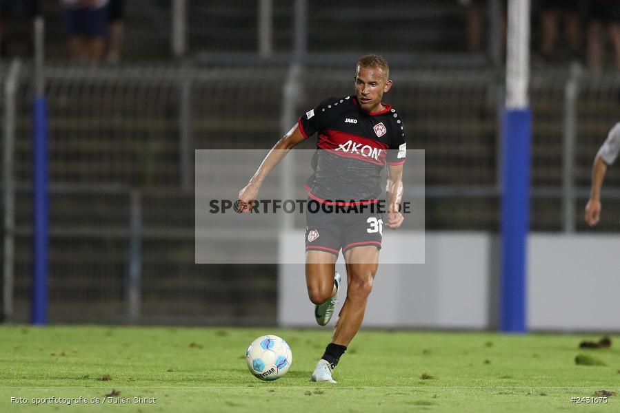 Stadion am Schönbusch, Aschaffenburg, 30.08.2024, sport, action, BFV, Fussball, 7. Spieltag, Regionalliga Bayern, FWK, SVA, FC Würzburger Kickers, SV Viktoria Aschaffenburg - Bild-ID: 2431675