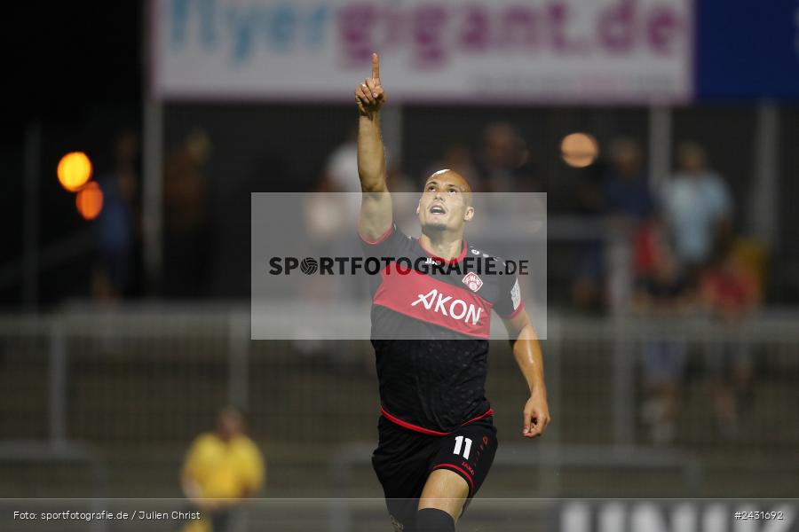 Stadion am Schönbusch, Aschaffenburg, 30.08.2024, sport, action, BFV, Fussball, 7. Spieltag, Regionalliga Bayern, FWK, SVA, FC Würzburger Kickers, SV Viktoria Aschaffenburg - Bild-ID: 2431692