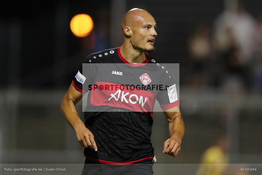 Stadion am Schönbusch, Aschaffenburg, 30.08.2024, sport, action, BFV, Fussball, 7. Spieltag, Regionalliga Bayern, FWK, SVA, FC Würzburger Kickers, SV Viktoria Aschaffenburg - Bild-ID: 2431694