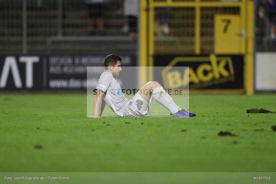 Stadion am Schönbusch, Aschaffenburg, 30.08.2024, sport, action, BFV, Fussball, 7. Spieltag, Regionalliga Bayern, FWK, SVA, FC Würzburger Kickers, SV Viktoria Aschaffenburg - Bild-ID: 2431703