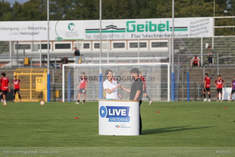 Stadion am Schönbusch, Aschaffenburg, 30.08.2024, sport, action, BFV, Fussball, 7. Spieltag, Regionalliga Bayern, FWK, SVA, FC Würzburger Kickers, SV Viktoria Aschaffenburg - Bild-ID: 2431705