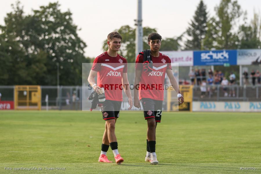 Stadion am Schönbusch, Aschaffenburg, 30.08.2024, sport, action, BFV, Fussball, 7. Spieltag, Regionalliga Bayern, FWK, SVA, FC Würzburger Kickers, SV Viktoria Aschaffenburg - Bild-ID: 2431706
