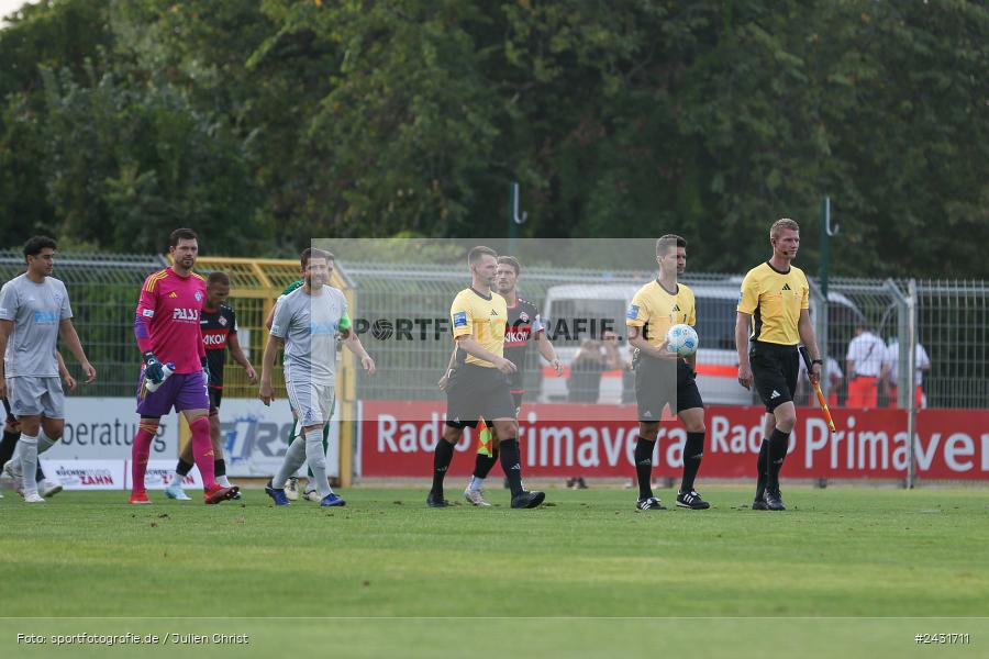 Stadion am Schönbusch, Aschaffenburg, 30.08.2024, sport, action, BFV, Fussball, 7. Spieltag, Regionalliga Bayern, FWK, SVA, FC Würzburger Kickers, SV Viktoria Aschaffenburg - Bild-ID: 2431711