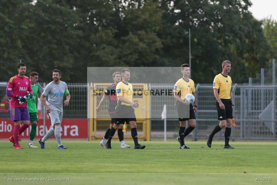Stadion am Schönbusch, Aschaffenburg, 30.08.2024, sport, action, BFV, Fussball, 7. Spieltag, Regionalliga Bayern, FWK, SVA, FC Würzburger Kickers, SV Viktoria Aschaffenburg - Bild-ID: 2431712