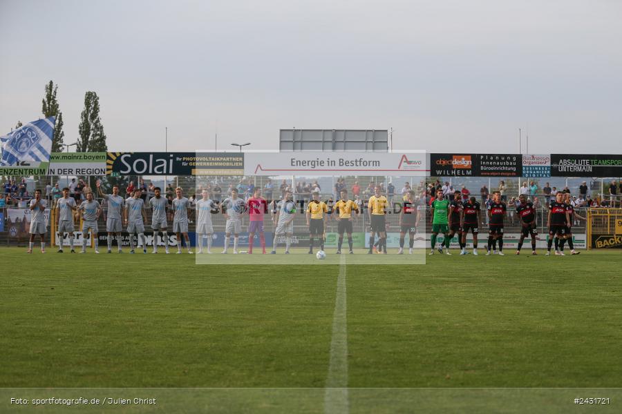 Stadion am Schönbusch, Aschaffenburg, 30.08.2024, sport, action, BFV, Fussball, 7. Spieltag, Regionalliga Bayern, FWK, SVA, FC Würzburger Kickers, SV Viktoria Aschaffenburg - Bild-ID: 2431721