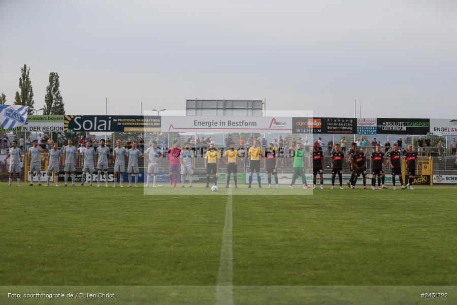Stadion am Schönbusch, Aschaffenburg, 30.08.2024, sport, action, BFV, Fussball, 7. Spieltag, Regionalliga Bayern, FWK, SVA, FC Würzburger Kickers, SV Viktoria Aschaffenburg - Bild-ID: 2431722