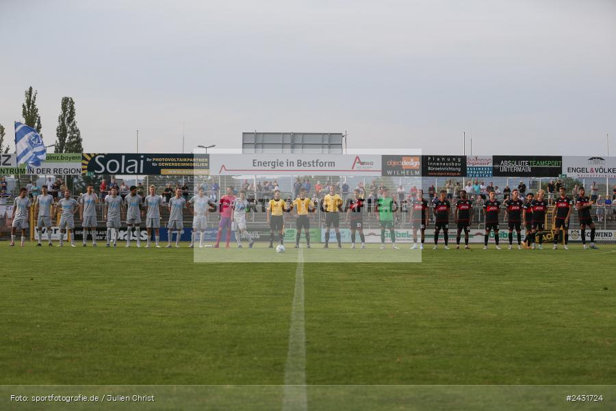 Stadion am Schönbusch, Aschaffenburg, 30.08.2024, sport, action, BFV, Fussball, 7. Spieltag, Regionalliga Bayern, FWK, SVA, FC Würzburger Kickers, SV Viktoria Aschaffenburg - Bild-ID: 2431724