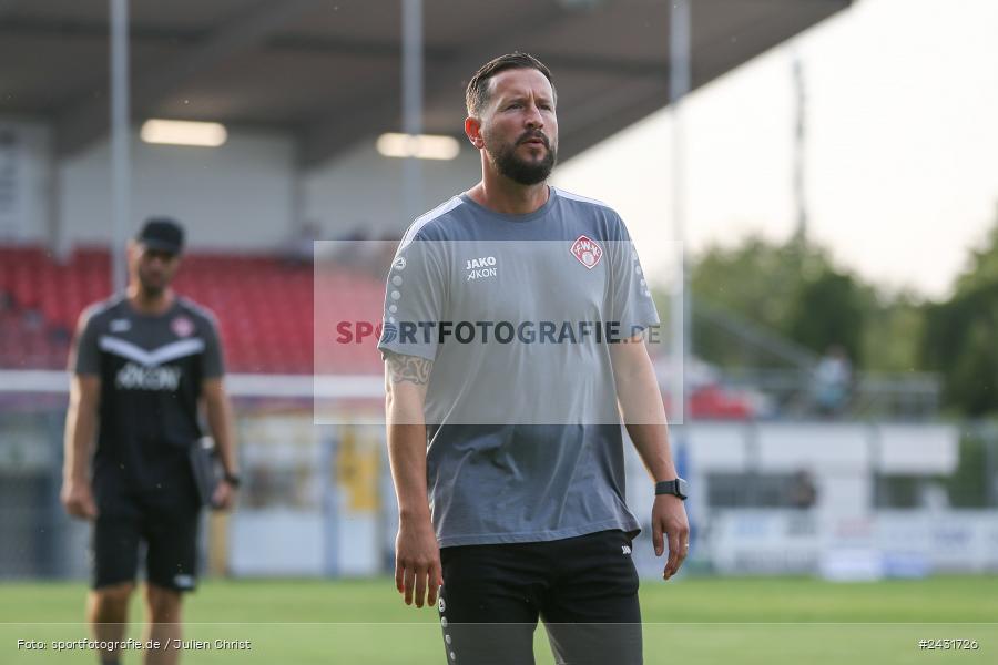 Stadion am Schönbusch, Aschaffenburg, 30.08.2024, sport, action, BFV, Fussball, 7. Spieltag, Regionalliga Bayern, FWK, SVA, FC Würzburger Kickers, SV Viktoria Aschaffenburg - Bild-ID: 2431726