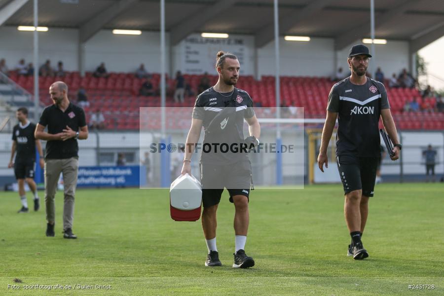 Stadion am Schönbusch, Aschaffenburg, 30.08.2024, sport, action, BFV, Fussball, 7. Spieltag, Regionalliga Bayern, FWK, SVA, FC Würzburger Kickers, SV Viktoria Aschaffenburg - Bild-ID: 2431728
