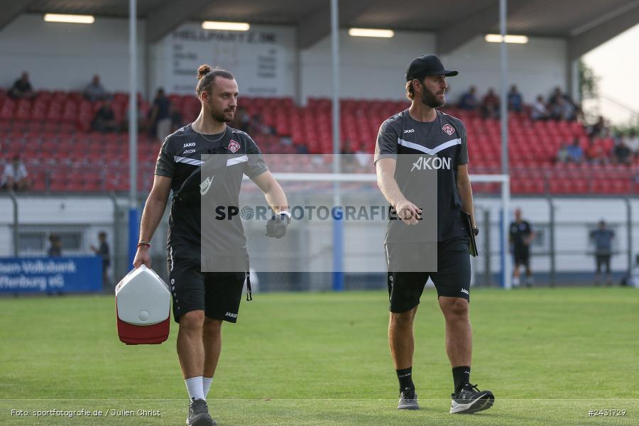 Stadion am Schönbusch, Aschaffenburg, 30.08.2024, sport, action, BFV, Fussball, 7. Spieltag, Regionalliga Bayern, FWK, SVA, FC Würzburger Kickers, SV Viktoria Aschaffenburg - Bild-ID: 2431729