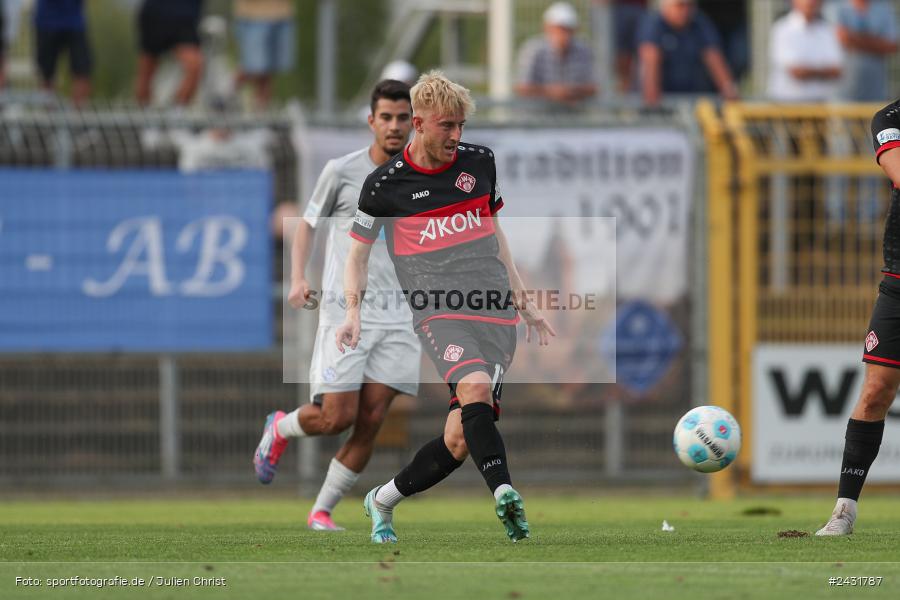 Stadion am Schönbusch, Aschaffenburg, 30.08.2024, sport, action, BFV, Fussball, 7. Spieltag, Regionalliga Bayern, FWK, SVA, FC Würzburger Kickers, SV Viktoria Aschaffenburg - Bild-ID: 2431787