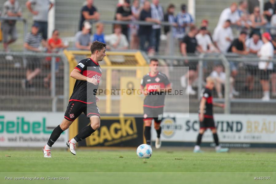 Stadion am Schönbusch, Aschaffenburg, 30.08.2024, sport, action, BFV, Fussball, 7. Spieltag, Regionalliga Bayern, FWK, SVA, FC Würzburger Kickers, SV Viktoria Aschaffenburg - Bild-ID: 2431797