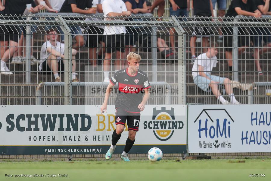 Stadion am Schönbusch, Aschaffenburg, 30.08.2024, sport, action, BFV, Fussball, 7. Spieltag, Regionalliga Bayern, FWK, SVA, FC Würzburger Kickers, SV Viktoria Aschaffenburg - Bild-ID: 2431799
