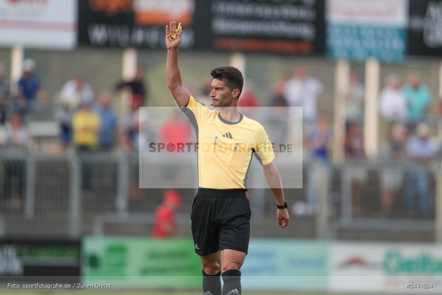 Stadion am Schönbusch, Aschaffenburg, 30.08.2024, sport, action, BFV, Fussball, 7. Spieltag, Regionalliga Bayern, FWK, SVA, FC Würzburger Kickers, SV Viktoria Aschaffenburg - Bild-ID: 2431824