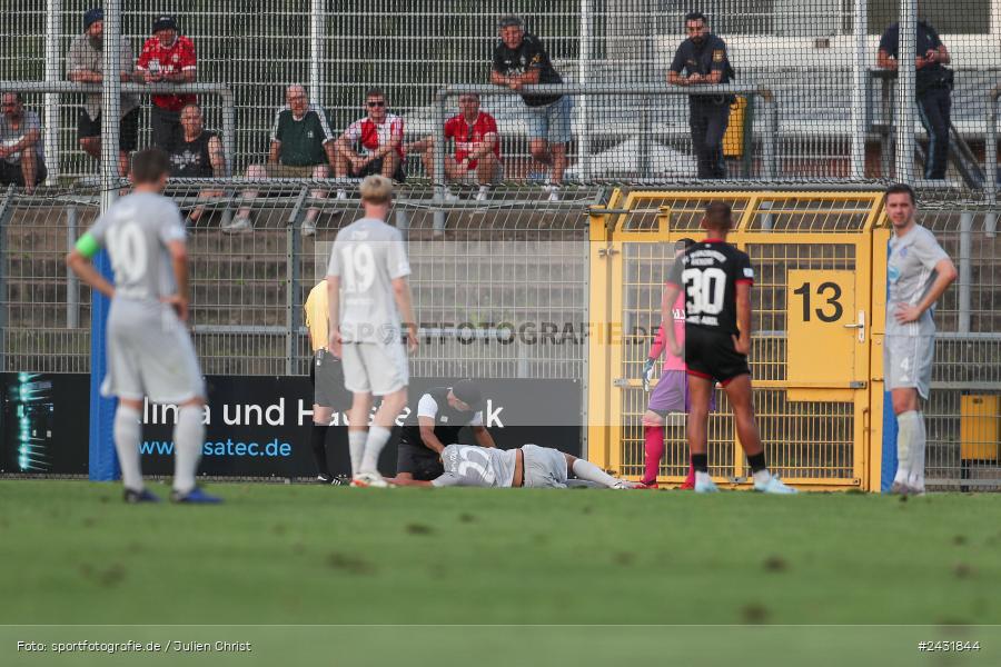 Stadion am Schönbusch, Aschaffenburg, 30.08.2024, sport, action, BFV, Fussball, 7. Spieltag, Regionalliga Bayern, FWK, SVA, FC Würzburger Kickers, SV Viktoria Aschaffenburg - Bild-ID: 2431844