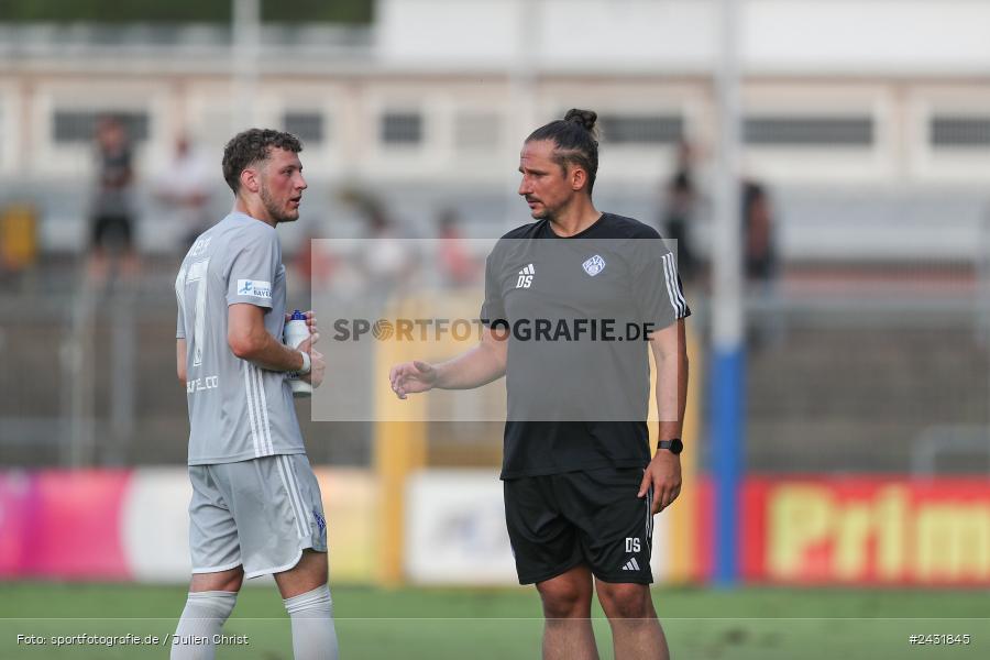 Stadion am Schönbusch, Aschaffenburg, 30.08.2024, sport, action, BFV, Fussball, 7. Spieltag, Regionalliga Bayern, FWK, SVA, FC Würzburger Kickers, SV Viktoria Aschaffenburg - Bild-ID: 2431845