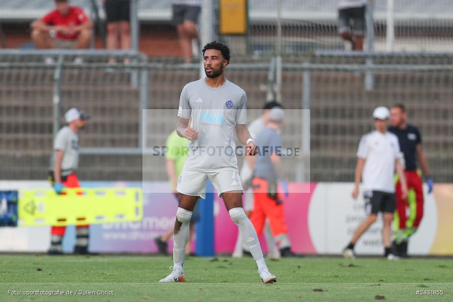 Stadion am Schönbusch, Aschaffenburg, 30.08.2024, sport, action, BFV, Fussball, 7. Spieltag, Regionalliga Bayern, FWK, SVA, FC Würzburger Kickers, SV Viktoria Aschaffenburg - Bild-ID: 2431855