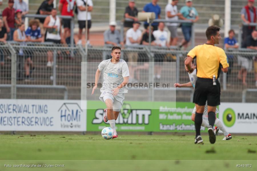 Stadion am Schönbusch, Aschaffenburg, 30.08.2024, sport, action, BFV, Fussball, 7. Spieltag, Regionalliga Bayern, FWK, SVA, FC Würzburger Kickers, SV Viktoria Aschaffenburg - Bild-ID: 2431872