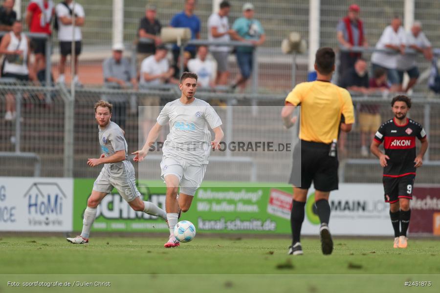 Stadion am Schönbusch, Aschaffenburg, 30.08.2024, sport, action, BFV, Fussball, 7. Spieltag, Regionalliga Bayern, FWK, SVA, FC Würzburger Kickers, SV Viktoria Aschaffenburg - Bild-ID: 2431873