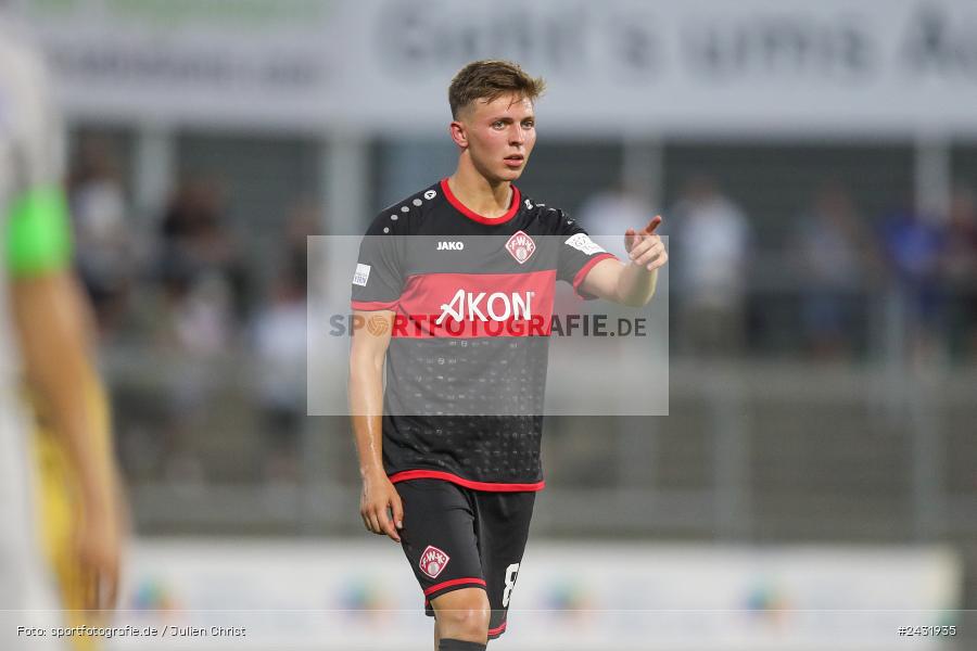 Stadion am Schönbusch, Aschaffenburg, 30.08.2024, sport, action, BFV, Fussball, 7. Spieltag, Regionalliga Bayern, FWK, SVA, FC Würzburger Kickers, SV Viktoria Aschaffenburg - Bild-ID: 2431935