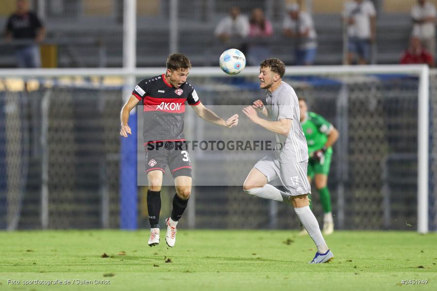 Stadion am Schönbusch, Aschaffenburg, 30.08.2024, sport, action, BFV, Fussball, 7. Spieltag, Regionalliga Bayern, FWK, SVA, FC Würzburger Kickers, SV Viktoria Aschaffenburg - Bild-ID: 2431949