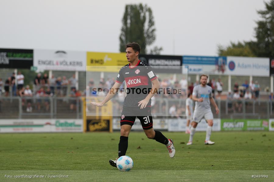 Stadion am Schönbusch, Aschaffenburg, 30.08.2024, sport, action, BFV, Fussball, 7. Spieltag, Regionalliga Bayern, FWK, SVA, FC Würzburger Kickers, SV Viktoria Aschaffenburg - Bild-ID: 2431996
