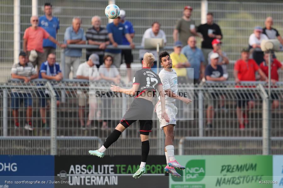 Stadion am Schönbusch, Aschaffenburg, 30.08.2024, sport, action, BFV, Fussball, 7. Spieltag, Regionalliga Bayern, FWK, SVA, FC Würzburger Kickers, SV Viktoria Aschaffenburg - Bild-ID: 2432004