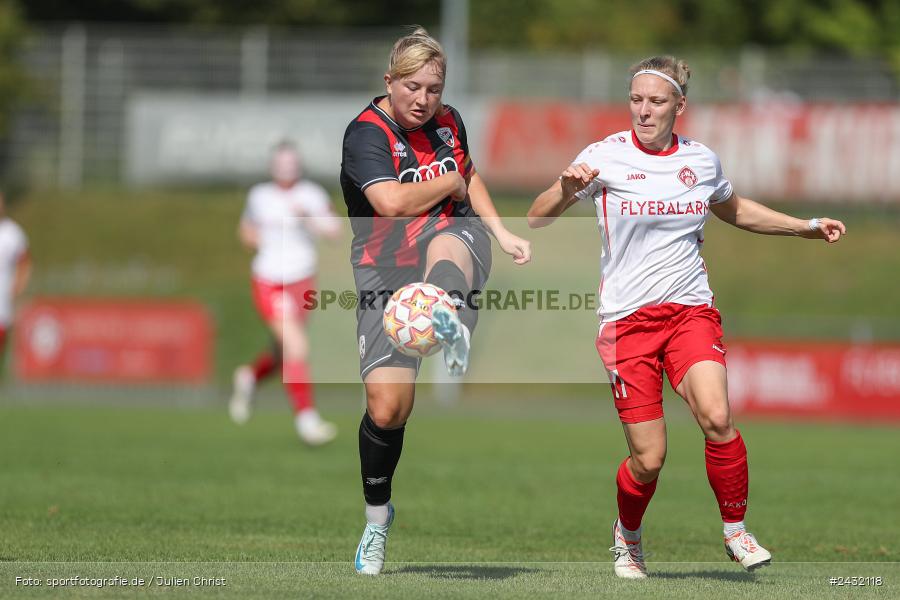 Sportpark Heuchelhof, Würzburg, 31.08.2024, sport, action, BFV, Fussball, 1. Spieltag, Bayernliga Frauen, FCI, FWK, FC Ingolstadt 04 II, FC Würzburger Kickers - Bild-ID: 2432118