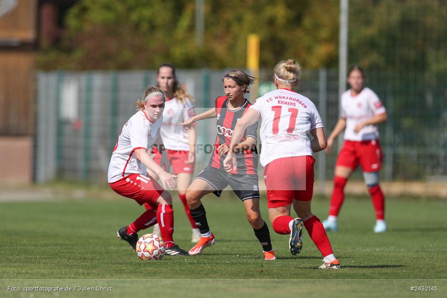 Sportpark Heuchelhof, Würzburg, 31.08.2024, sport, action, BFV, Fussball, 1. Spieltag, Bayernliga Frauen, FCI, FWK, FC Ingolstadt 04 II, FC Würzburger Kickers - Bild-ID: 2432145
