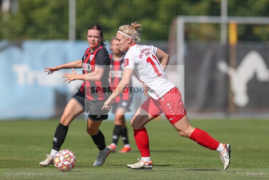 Sportpark Heuchelhof, Würzburg, 31.08.2024, sport, action, BFV, Fussball, 1. Spieltag, Bayernliga Frauen, FCI, FWK, FC Ingolstadt 04 II, FC Würzburger Kickers - Bild-ID: 2432148 Sportpark Heuchelhof, Würzburg, 31.08.2024, sport, action, BFV, Fussball, 1. Spieltag, Bayernliga Frauen, FCI, FWK, FC Ingolstadt 04 II, FC Würzburger Kickers - Bild-ID: 2432148