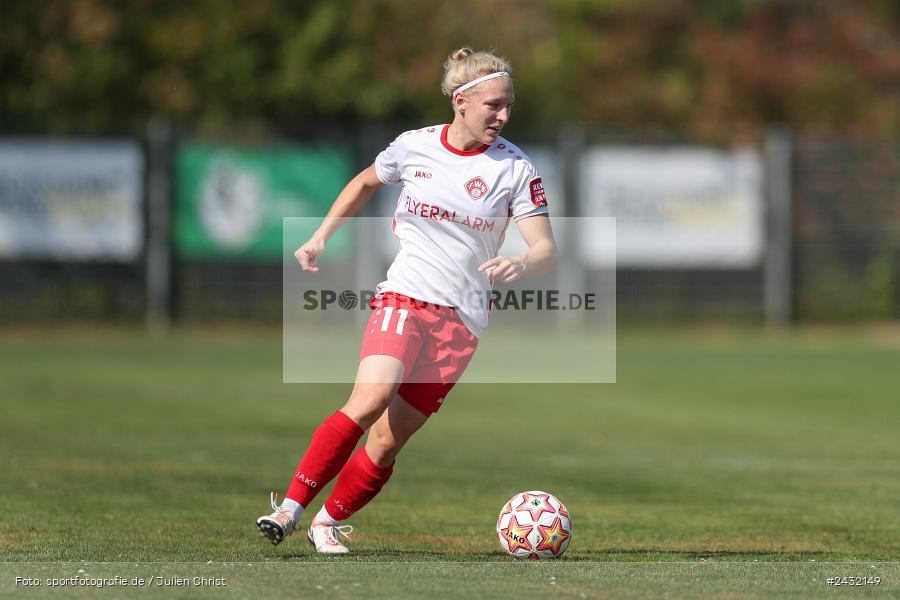 Sportpark Heuchelhof, Würzburg, 31.08.2024, sport, action, BFV, Fussball, 1. Spieltag, Bayernliga Frauen, FCI, FWK, FC Ingolstadt 04 II, FC Würzburger Kickers - Bild-ID: 2432149 Sportpark Heuchelhof, Würzburg, 31.08.2024, sport, action, BFV, Fussball, 1. Spieltag, Bayernliga Frauen, FCI, FWK, FC Ingolstadt 04 II, FC Würzburger Kickers - Bild-ID: 2432149