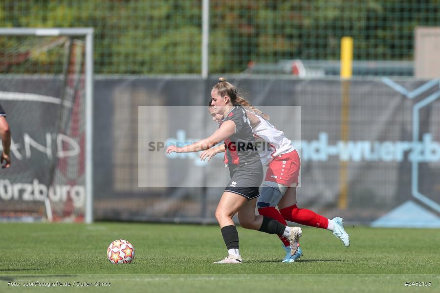 Sportpark Heuchelhof, Würzburg, 31.08.2024, sport, action, BFV, Fussball, 1. Spieltag, Bayernliga Frauen, FCI, FWK, FC Ingolstadt 04 II, FC Würzburger Kickers - Bild-ID: 2432163 Sportpark Heuchelhof, Würzburg, 31.08.2024, sport, action, BFV, Fussball, 1. Spieltag, Bayernliga Frauen, FCI, FWK, FC Ingolstadt 04 II, FC Würzburger Kickers - Bild-ID: 2432163