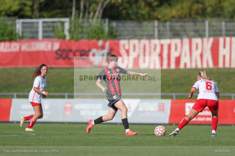 Sportpark Heuchelhof, Würzburg, 31.08.2024, sport, action, BFV, Fussball, 1. Spieltag, Bayernliga Frauen, FCI, FWK, FC Ingolstadt 04 II, FC Würzburger Kickers - Bild-ID: 2432406