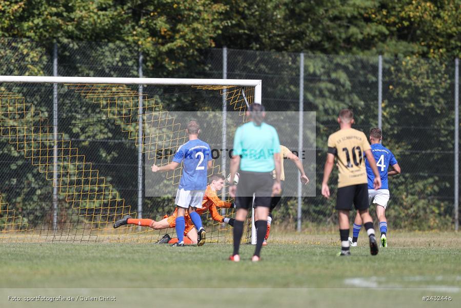 Sportgelände, Schaippach, 01.09.2024, sport, action, BFV, Fussball, 5. Spieltag, A-Klasse Würzburg Gr. 5, FV Wernfeld/Adelsberg, SV Schaippach - Bild-ID: 2432446