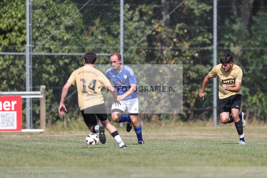 Sportgelände, Schaippach, 01.09.2024, sport, action, BFV, Fussball, 5. Spieltag, A-Klasse Würzburg Gr. 5, FV Wernfeld/Adelsberg, SV Schaippach - Bild-ID: 2432447