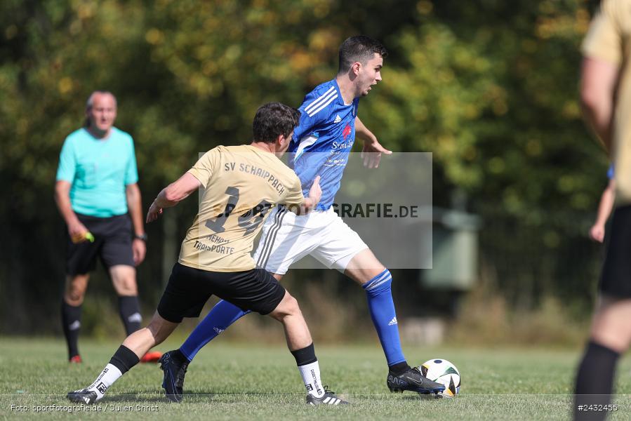 Sportgelände, Schaippach, 01.09.2024, sport, action, BFV, Fussball, 5. Spieltag, A-Klasse Würzburg Gr. 5, FV Wernfeld/Adelsberg, SV Schaippach - Bild-ID: 2432455