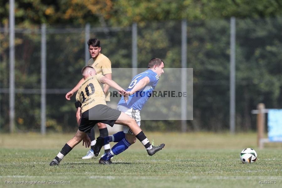 Sportgelände, Schaippach, 01.09.2024, sport, action, BFV, Fussball, 5. Spieltag, A-Klasse Würzburg Gr. 5, FV Wernfeld/Adelsberg, SV Schaippach - Bild-ID: 2432473 Sportgelände, Schaippach, 01.09.2024, sport, action, BFV, Fussball, 5. Spieltag, A-Klasse Würzburg Gr. 5, FV Wernfeld/Adelsberg, SV Schaippach - Bild-ID: 2432473