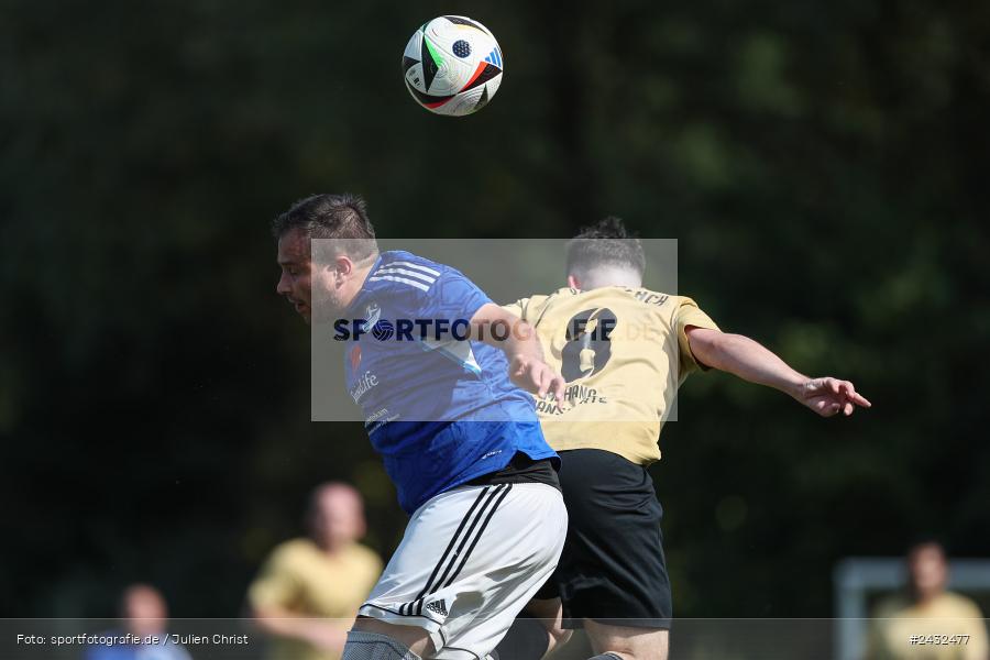 Sportgelände, Schaippach, 01.09.2024, sport, action, BFV, Fussball, 5. Spieltag, A-Klasse Würzburg Gr. 5, FV Wernfeld/Adelsberg, SV Schaippach - Bild-ID: 2432477 Sportgelände, Schaippach, 01.09.2024, sport, action, BFV, Fussball, 5. Spieltag, A-Klasse Würzburg Gr. 5, FV Wernfeld/Adelsberg, SV Schaippach - Bild-ID: 2432477