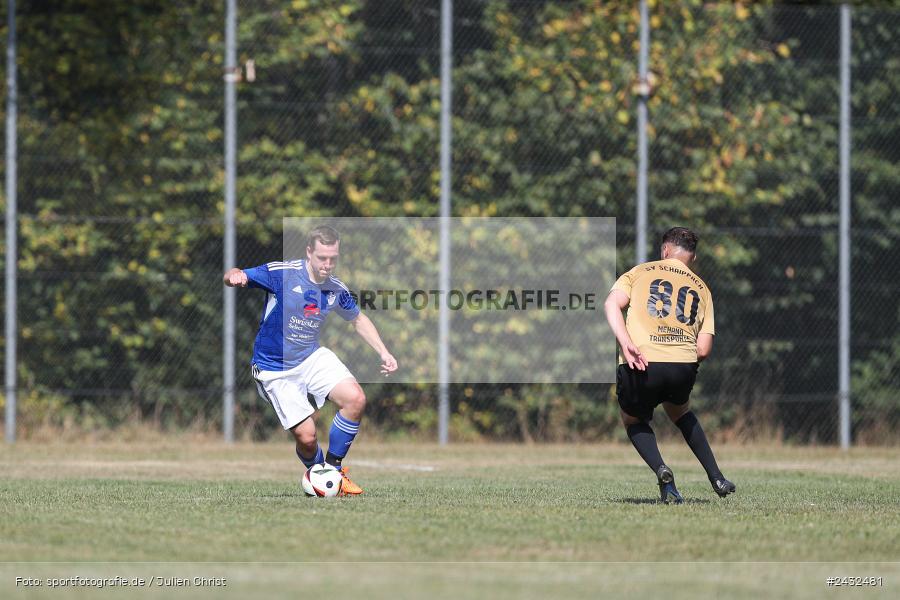 Sportgelände, Schaippach, 01.09.2024, sport, action, BFV, Fussball, 5. Spieltag, A-Klasse Würzburg Gr. 5, FV Wernfeld/Adelsberg, SV Schaippach - Bild-ID: 2432481 Sportgelände, Schaippach, 01.09.2024, sport, action, BFV, Fussball, 5. Spieltag, A-Klasse Würzburg Gr. 5, FV Wernfeld/Adelsberg, SV Schaippach - Bild-ID: 2432481