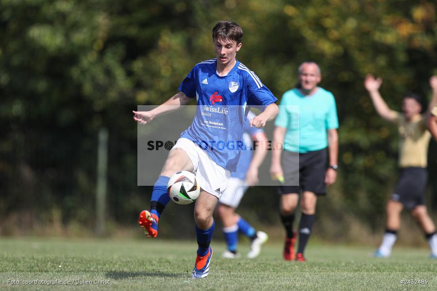 Sportgelände, Schaippach, 01.09.2024, sport, action, BFV, Fussball, 5. Spieltag, A-Klasse Würzburg Gr. 5, FV Wernfeld/Adelsberg, SV Schaippach - Bild-ID: 2432489 Sportgelände, Schaippach, 01.09.2024, sport, action, BFV, Fussball, 5. Spieltag, A-Klasse Würzburg Gr. 5, FV Wernfeld/Adelsberg, SV Schaippach - Bild-ID: 2432489
