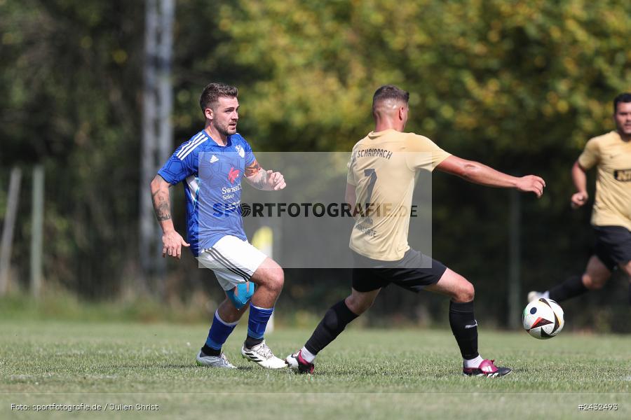Sportgelände, Schaippach, 01.09.2024, sport, action, BFV, Fussball, 5. Spieltag, A-Klasse Würzburg Gr. 5, FV Wernfeld/Adelsberg, SV Schaippach - Bild-ID: 2432493 Sportgelände, Schaippach, 01.09.2024, sport, action, BFV, Fussball, 5. Spieltag, A-Klasse Würzburg Gr. 5, FV Wernfeld/Adelsberg, SV Schaippach - Bild-ID: 2432493
