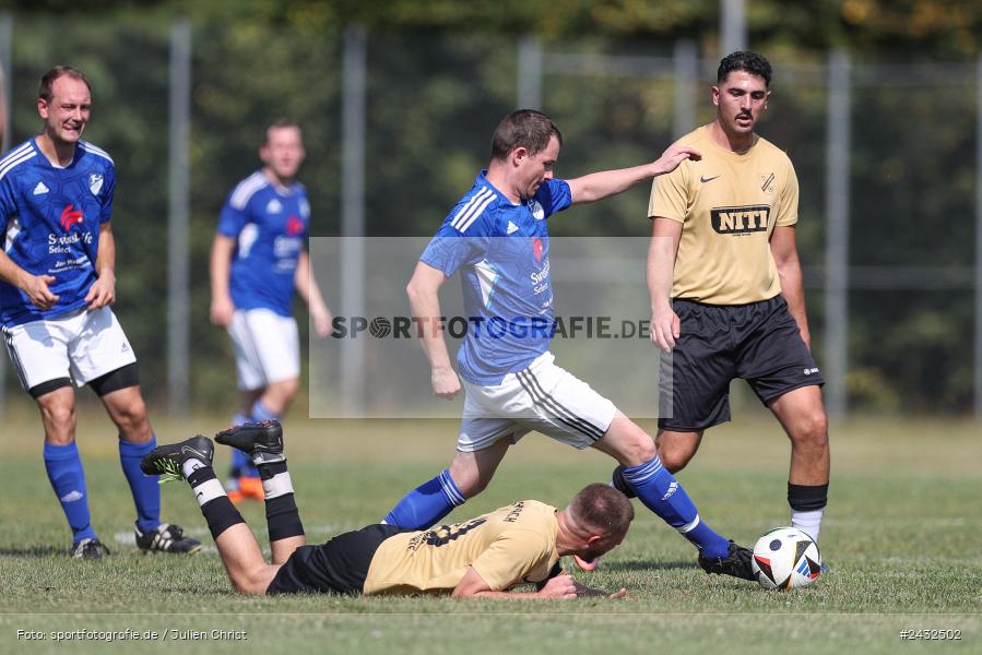 Sportgelände, Schaippach, 01.09.2024, sport, action, BFV, Fussball, 5. Spieltag, A-Klasse Würzburg Gr. 5, FV Wernfeld/Adelsberg, SV Schaippach - Bild-ID: 2432502 Sportgelände, Schaippach, 01.09.2024, sport, action, BFV, Fussball, 5. Spieltag, A-Klasse Würzburg Gr. 5, FV Wernfeld/Adelsberg, SV Schaippach - Bild-ID: 2432502