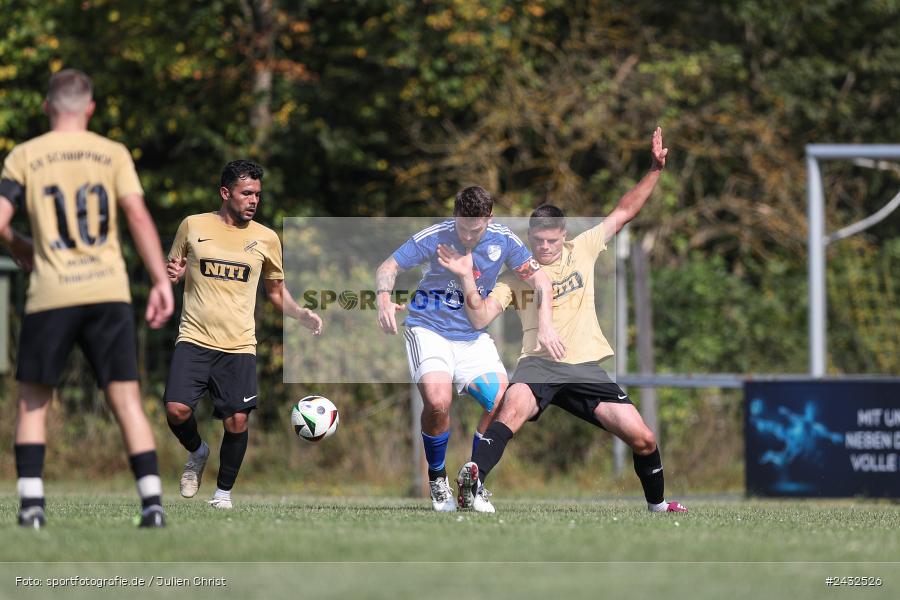 Sportgelände, Schaippach, 01.09.2024, sport, action, BFV, Fussball, 5. Spieltag, A-Klasse Würzburg Gr. 5, FV Wernfeld/Adelsberg, SV Schaippach - Bild-ID: 2432526