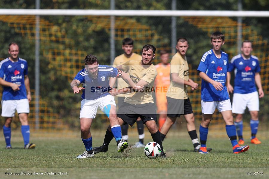 Sportgelände, Schaippach, 01.09.2024, sport, action, BFV, Fussball, 5. Spieltag, A-Klasse Würzburg Gr. 5, FV Wernfeld/Adelsberg, SV Schaippach - Bild-ID: 2432533