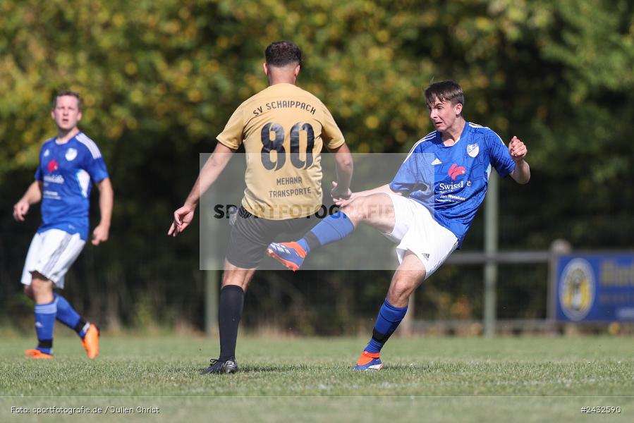 Sportgelände, Schaippach, 01.09.2024, sport, action, BFV, Fussball, 5. Spieltag, A-Klasse Würzburg Gr. 5, FV Wernfeld/Adelsberg, SV Schaippach - Bild-ID: 2432590