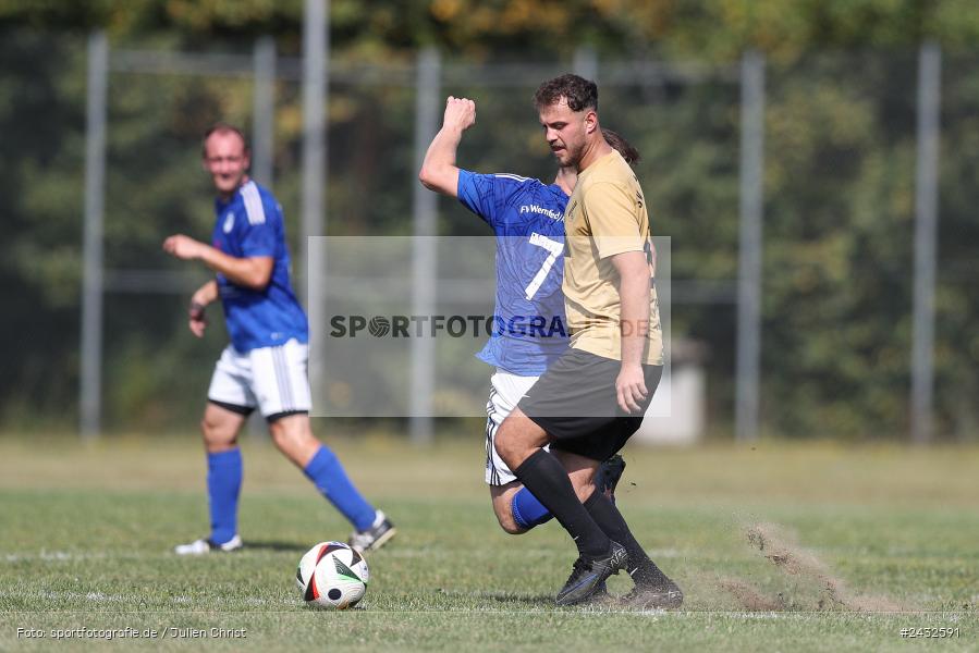 Sportgelände, Schaippach, 01.09.2024, sport, action, BFV, Fussball, 5. Spieltag, A-Klasse Würzburg Gr. 5, FV Wernfeld/Adelsberg, SV Schaippach - Bild-ID: 2432591