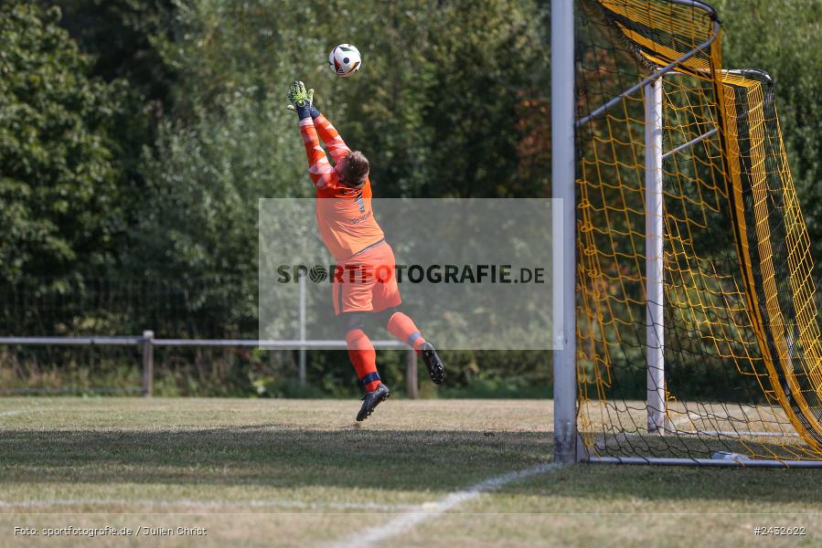 Sportgelände, Schaippach, 01.09.2024, sport, action, BFV, Fussball, 5. Spieltag, A-Klasse Würzburg Gr. 5, FV Wernfeld/Adelsberg, SV Schaippach - Bild-ID: 2432622 Sportgelände, Schaippach, 01.09.2024, sport, action, BFV, Fussball, 5. Spieltag, A-Klasse Würzburg Gr. 5, FV Wernfeld/Adelsberg, SV Schaippach - Bild-ID: 2432622